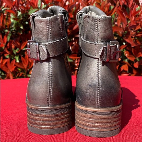 Jafa 492 Graphite Cuffed Ankle Boots Size 38 - Picture 6 of 10